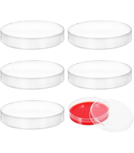Lot De 15 Boîtes De Pétri Stériles En Plastique + Accessoires - Pour Culture Cellulaire, Labo, École