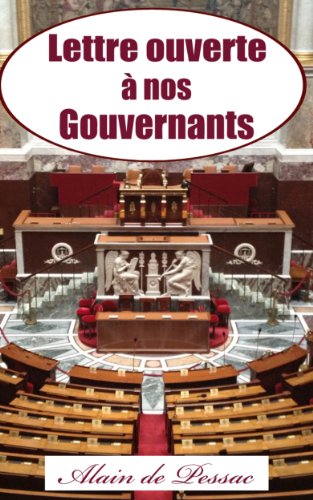 Lettre Ouverte à Nos Gouvernants