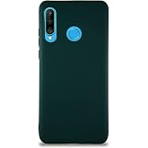 KZY İletişim Huawei P30 Lite ile Uyumlu Kılıf Soft Premier Renkli Silikon Kapak - Yeşil