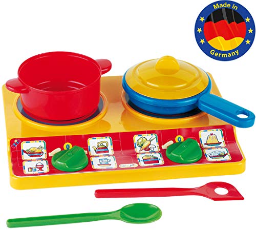 Klein - 9170 - Jeu d'imitation - Plaques de cuisson Emma's Kitchen avec accessoires