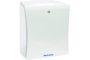 VENT-AXIA Vent Axia 427478 Solo Plus T Centrifugal Extractor Fan 100 mm / 4 Inch (Timer)