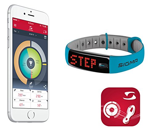 Sigma Activity Tracker ACTIVO, sky blue, 22911 - 4