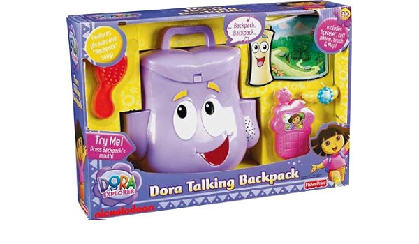 dora the explorer backpack toy