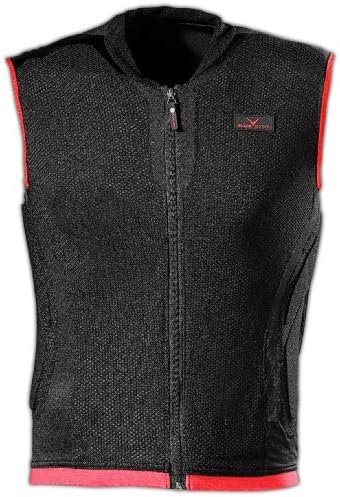 Black Canyon BC5350 Gilet de protection souple pour adulte et jeune Rouge/Noir 140