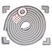 Edge Armor - 5 Metres of Edge Guards & 4 Corner Protectors Slate Grey