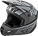 Produktbild Fly Racing Elite Guild Motocross Helm, matt-grau-schwarz, Größe: XXL, MX Downhill BMX
