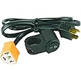 Auxpro AHO Headlight Off Harness for Bike | H4 | Plug-n-Play | Universal | 1 Year Warranty (with Metal Switch)