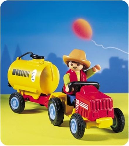 Preisvergleich Produktbild PLAYMOBIL 3066 - Kindertraktor / Düngefass