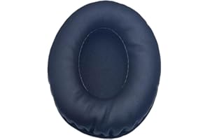 Eawfgtuw Cuscinetti ovali di ricambio per cuffie, in spugna, di alta qualità, per un maggiore comfort, cuscinetti auricolari in memory foam (80 x 100)