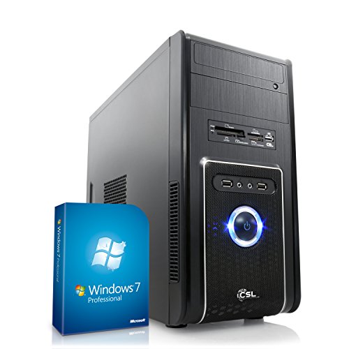 CSL Office PC Sprint 5832Pro inkl. Windows 7 Pro - AMD FX-6300 6x 3500MHz, 8GB RAM, 1000GB HDD, Radeon HD 8450, DVD, USB 3.0