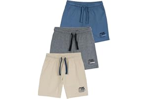 Chicco, Pantalones Cortos Niño, Set de 3 Bermudas Cómodas y Prácticas, en Tejido Suave, con Cintura Elástica, Ideales para Primavera y Verano, Ropa para Niños y Adolescentes