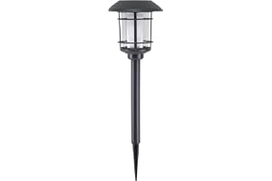 BEPER P207ILO100 Solar lamp with flame effect, ground spike, IP44 water protection, h 43cm