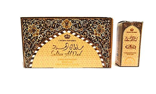 Al Rehab Sultan Al Oud Pack of 12 Musk Fragrance Oil 3ml 100%