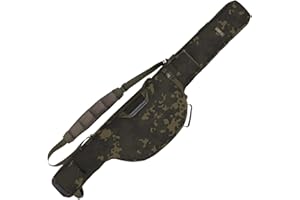 Korda Compac 3 Rod Holdall Telescopic, Dark Kamo, Durable Water-Resistant Fabric, Fully Padded, Removable Strap, Reinforced Handles, Heavy-Duty Zips, Specialized Pockets for Bank Sticks & Landing Net