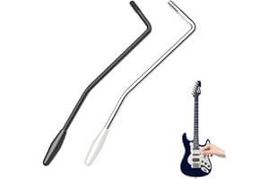 JEEGOWOOSS 2 PCS Guitar Tremolo Arm, Whammy Bar, Thread Tremolo Arm, Trem Bar, Guitar Vibrato Stick for Stratocaster, Electric Guitar Replacement, Tremolo System (Multi-Color, 6.53in)