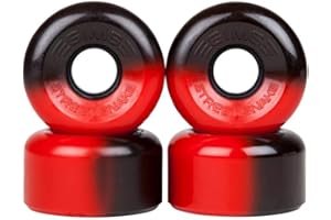 SIMS VIBRATION Sims Street Snakes Two Tone Quad Wheels (Pack of 4) Black/Red