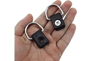 PLCatis Kayak D Rings Strong Load 200KG Kayak Tie Down Loop Waterproof Paddle Board Boat Canoe SUP Bungee Deck Rigging Loop Kayak Accessories for Securing Seat Anchor Rope Paddle Leash 10-Pack