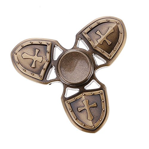 zappeln Spinner – zappeln Spielzeug für hinzufügen, ADHD, Angst und Autismus Erwachsene Kinder – Stress Relief Spielzeug Metall Hand Spinner – gemischt Keramik Kugellager – nicht 3D bedruckt - 5