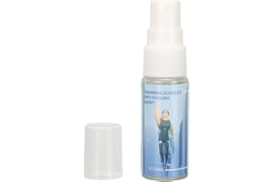 BRRNOO Anti Fog Spray for Swimming Goggles,Anti Fog Spray Lens Cleaner Spray,Demisting Treatment for Glasses Spectacles,Defogging Spray Prevents Fogging of Glass 20ml