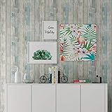 klebefolien kaufen Klebefolie holzoptik: Blaues Holz Folie Selbstklebend, verdickt, verbesserte Qualität, starke Abdeckung, kann abgezogen werden und haften, repositionierbar, waschbar und abziehbar, wasserdicht, ölbeständig, Antifouling, leicht zu reinigen, umweltfreundlich, vielseitig verwendbar .