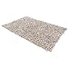 Produktbild Invicta Interior Exklusiver Design Vintage Teppich Wild West 140x200cm Echt Leder Shaggy weiß Natur