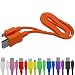 Produktbild Highspeed Micro USB 2.0 Flachkabel Ladekabel Datenkabel für Datenübertragung für LG Electronics G2 mini G3 L90 Optimus L9 Google Nexus 5 (USB-A Stecker an Micro-B Stecker)
