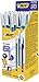Produktbild BIC 933945 Kugelschreiber Cristal Bicolor, sortiert, 20 Stück, Schreibfarbe blau