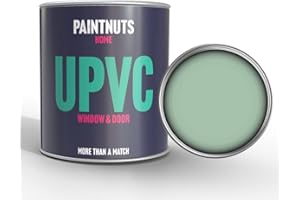 Paintnuts UPVC Window & Door Paint - NCS-3010-G10Y - CHARTWELL GREEN Matt 250ml Tin