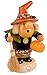Produktbild Räuchermännchen Halloween Hexe mit Kürbis - 11cm - Original Erzgebirge Räuchermann - Müller Kleinkunst