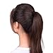 eBoot 100 Pack Hair Elastics Hair Ties Ponytail Holders Hair Bands Bulk (Black)