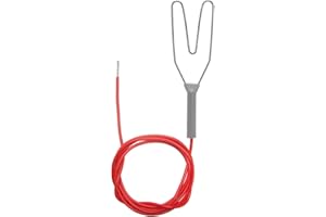 VOSS.farming Cable para Cierre de Circuito, con prendedor y Cable galvanizado, 100 cm