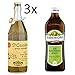 Produktbild 3x Farchioni Il casolare grezzo naturale 1L Extra nativ Natives Olivenöl olio oliva + 1x Farchioni Classico Extra Natives nativ Olive Olivenoel 1 L olio vergine oliva