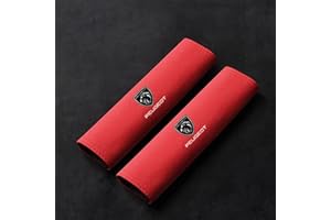 AYBEN 2X Copri Imbottitura Cintura Sicurezza Auto, per Peugeot 408 508Le 2008 4008 5008 308 3008 Imbottiture Cinture Sicurezza Traspiranti Adulti Bambini Accessori,C