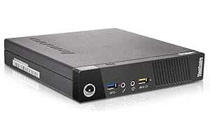 Lenovo - Case ThinkCentre M93p Tiny USDT, Intel Core i5, SSD 512 GB, 16 GB di memoria, Windows 10 Pro MAR con W-LAN, computer da lavoro per mini PC