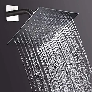 TOSCH Stainless Steel Square ULTRA SLIM SHOWER SQUARE (12 INCH)