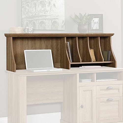 Teknik Office 5418295 Optional Hutch for Scribed Oak Storage Desk