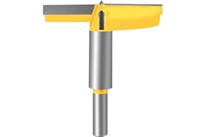 Meccion Broca Forstner Fresadora para Carpintería, Sierra de Corona de Carburo Excelente para Hacer Agujeros Ciegos o Pasantes en Madera (90mm)