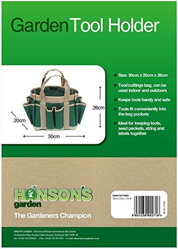 Hanson's Garden Tool Holder for Garden - Green