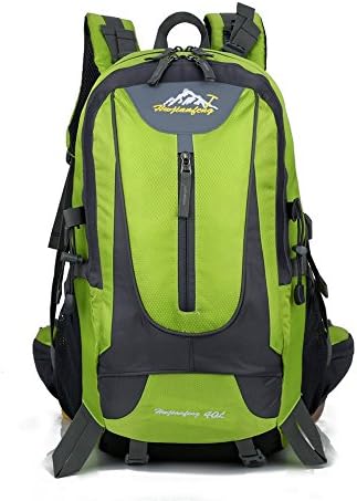 X2X Hiking Backpack 40l Outdoor Sports bag Camping Traveling Mountaineering Trekking Ski Rucksack (Green)
