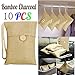 Produktbild Bamboo Charcoal Bag ----TAOtTAO 10pcs Beutel-Auto-Bambuskohle-Aktivkohle-Lufterfrischer-Geruch-Deodorant neu