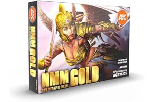 (AK11606) - AK Interactive Set - NMM (non metallic metal) Gold