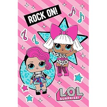 L.O.L. Surprise ! Fleece Blanket for Girls Super Warm Throw Blankets