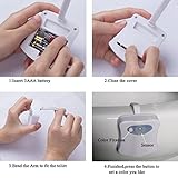 WC Nachtlicht, Diealles LED Toilette Licht WC Nacht LED Toilette Lampe 8 Farbewechsel Nachtlichter Toilette Nacht Lightbowl Motion Sensor LED Lampe Batteriebetriebenes für Kinder Eltern im Badezimmer, Hause (2 Stück) - 6