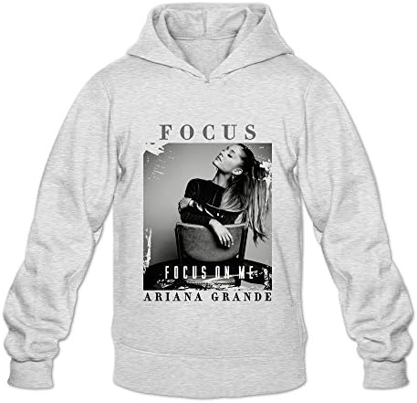 NUBIA Ariana Grande Focus On Me Geek Hood For Men Ash -  Grey - 