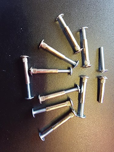 Metal Connector Screw with M4 Internal Threaded Sleeve M4 x 25mm Pack 10