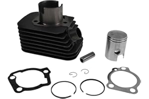 2EXTREME Zylinder Kit 50ccm, 12mm Kolbenbolzen kompatibel mit Piaggio, kompatibel mit Vespa Ciao