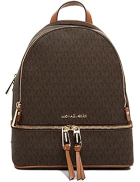 MICHAEL KORS TASCHE DAMEN RUCKSACK 30S7GEZB1B RHEA ZIP BRAUN BROWN WOMEN