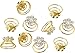 Homeoculture style bun or juda springs Hair Pin(Golden) RS.299.00