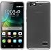 Produktbild PhoneNatic Case für Huawei Honor 4c Hülle Silikon weiß transparent + 2 Schutzfolien