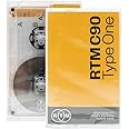 RTM C90 | Type One 90 Minute Blank Music Cassette | Ideal for Audio Recording | Studio Quality | Single Cassette